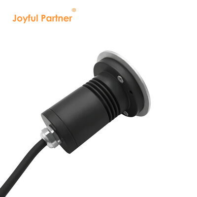 Lâmpada enterrada LED IP67 1W 3W DIA67MM DC24V Resistente à água para jardim ao ar livre