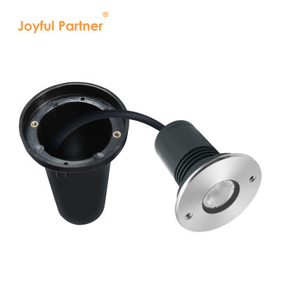 LED In-Ground Lights Anti-Glare 1W 24V DC Warm White 3000K With Honeycomb Design