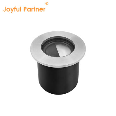 Luz Enterrada LED para Exterior com Tampa Frontal em Aço Inoxidável 316, Impermeável IP67, LED Cree de 4W, Diâmetro 80MM