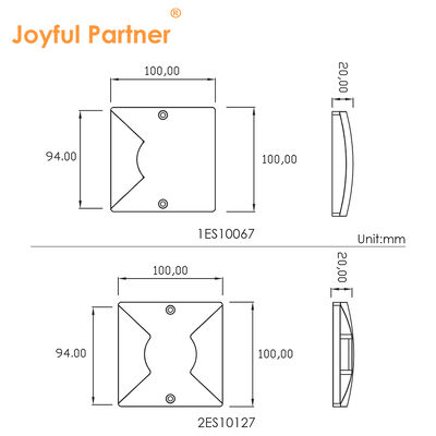 Deck Inground Lights Ultra-thin IP67 Waterproof 1W 3W DC12V 24V IK Rate 08 For Terrace Path
