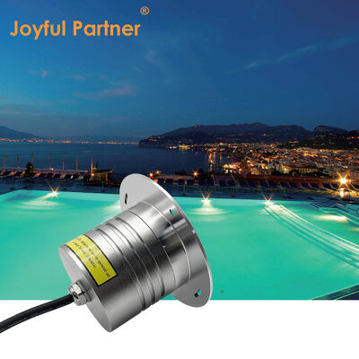 Piscina luz subaquática DC24V fábrica OEM ODM 316 aço inoxidável DIA 110MM com alta potência