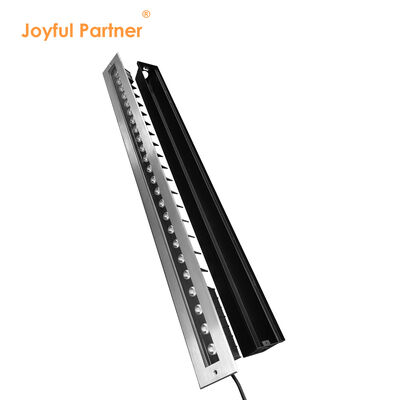 Luz Linear Subterrânea de LED 12W 24W 48W DC24V 1000MM 1Metro Aço Inoxidável316 IP67 Tipo Embutido