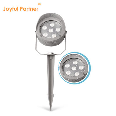 Luz de Jardim LED com Ângulo de Feixe Ajustável, Luminária de Alumínio para Acentos de Jardim