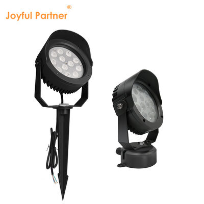 Luz de Jardim LED com Ângulo de Feixe Ajustável 36W Driver DMX512 Integrado DC24V RGB3in1