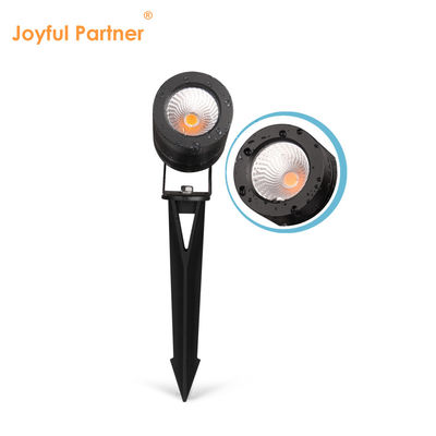 Lâmpada LED branca quente de jardim regulavel IP65 à prova de água