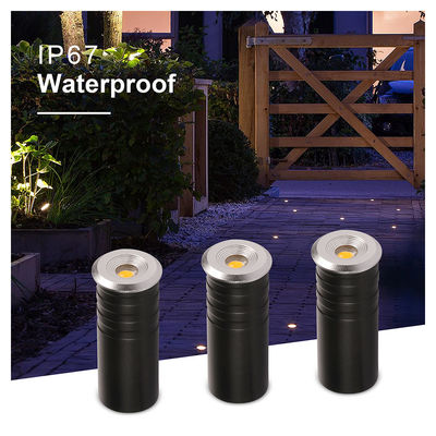 DC 24V Mini LED Step Light Enterred Underground Dimmable LED Deck Lights IP67