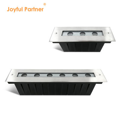 Lâmpada LED subterrânea em recessos 2700k - 6500k IP67 Lâmpada de lavagem de parede linear