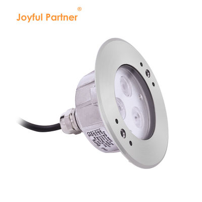 3W resistente à água IP68 LED piscina subaquática luz 316 SS RGB DMX512 luz de lago