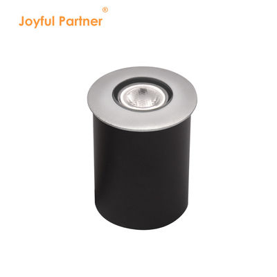 Iluminação de piscina DC12 ~ 24V 1W 2W LED de aço inoxidável de cor única com caixa preta ABS