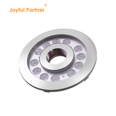 Luz de anel de fonte LED IP68 24W Luz subaquática de aço inoxidável