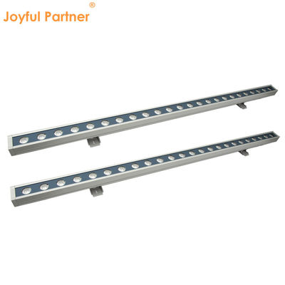 24W Rgbw LED Lava-parede luz linear 2700k - 6500k impermeável para edifícios