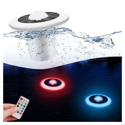 IP68 Impotente Remote Display de temperatura carregável RGB Luzes de piscina flutuantes solares Para festa de piscina