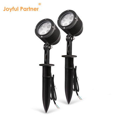 5W Outdoor Powder Coating Housing Led Single Color Plastic Spike DC24V Lâmpadas de jardim para árvores