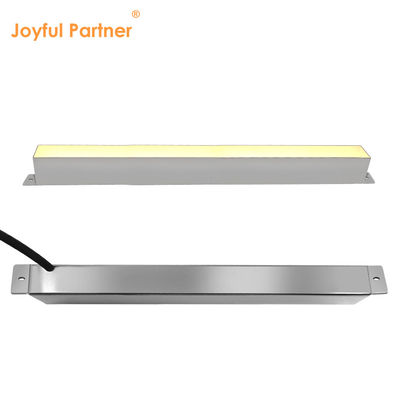Iluminação de piscina linear IP68 exterior DC24V 316 LED de aço inoxidável Lâmpada de barra linear Branco frio