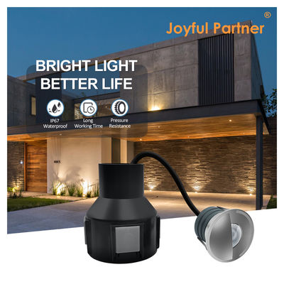 Luzes LED Subterrâneas 1W 2W DC12/24V IP67 Alumínio Casamento Cobertura Facial de Aço Inoxidável Resina Preenchida