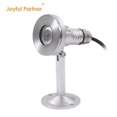 Holofote subaquático LED à prova d'água DC24V 12V RGB3em1 Com Suporte de Montagem Anticorrosão