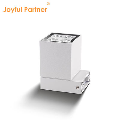 Lâmpada LED de parede exterior interior Quadrado 8W DC 24v Branco Quente SMD LED Casting Alumínio Casa Multifunção ângulo de feixe
