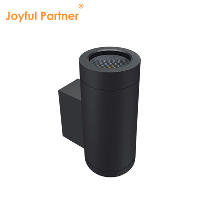 Lâmpadas de parede LED elétricas de jardim de alumínio montadas na parede para cima e para baixo LED Cree COB branco quente para decoração exterior