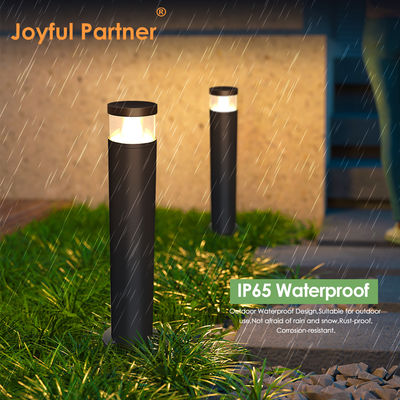 Balizador LED à prova d'água IP65 para gramado, alumínio, decoração externa, pátio, caminho, iluminação para jardim e vila