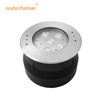 Luz de piscina exterior DC24V 12W RGB Vidro transparente 316 aço inoxidável IP68 para projetos de manutenção