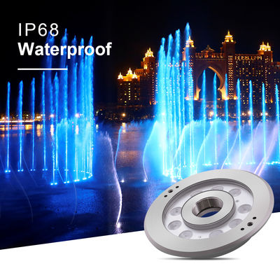 Lâmpada de fonte LED submersível de aço inoxidável IP68 DC24V Certificado CE