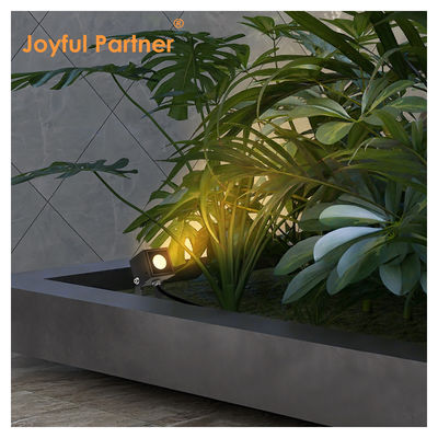 1W Garden Spot Lights Input Voltage DC12V Die-casting Aluminium Body Black Finished Color Warm White
