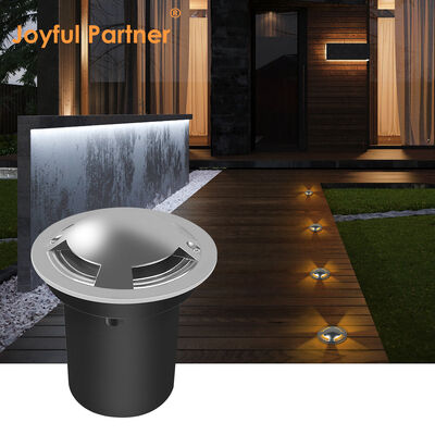 Iluminação de caminhada por terra 6W Vista lateral CREE COB Baixa tensão Branco quente para pavimento de jardim