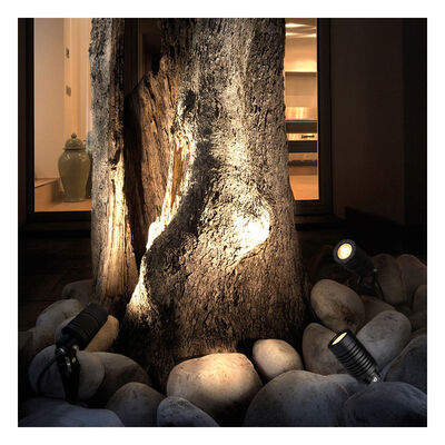 Iluminação de jardim LED IP65 14W COB DC24V LED DIA68MM 2700K Capuz branco quente Anti-brilho Para iluminação de jardim