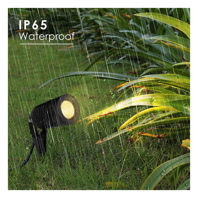 Iluminação de jardim 14W COB com capô anti-brilho Material de alumínio IK04 Classificação para iluminação de acento exterior