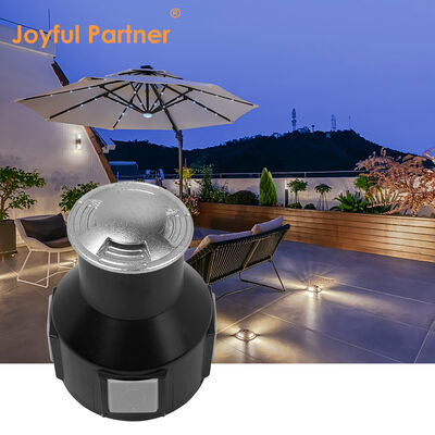 Luz LED em solo de carga forte LED Drive de mais de 316 de aço inoxidável anel dianteiro SMD LED com manga de montagem ABS