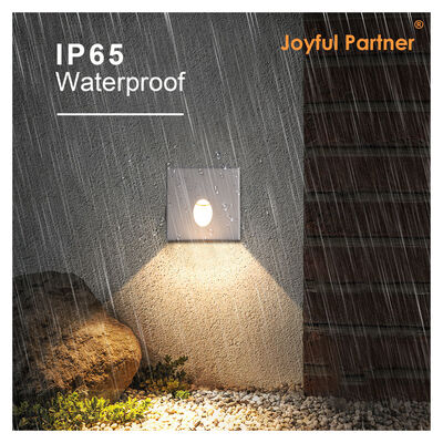 LED Step & Wall Recessed Light 3W AC220V Alumínio de fundição a óleo IP65