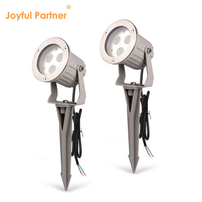 Luzes de Jardim LED à Prova de Água com Espeto de Plástico Lâmpada LED GU10 MR16 para Jardim Quintal